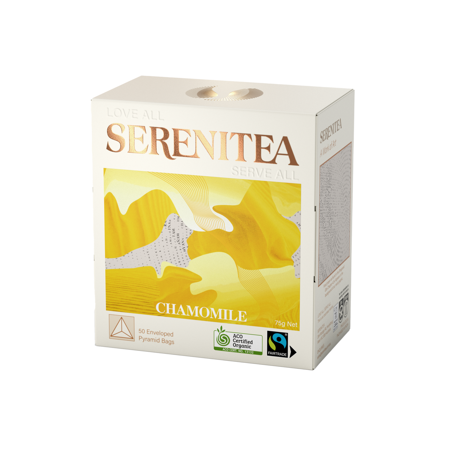 Chamomile Pyramid Tea bag box